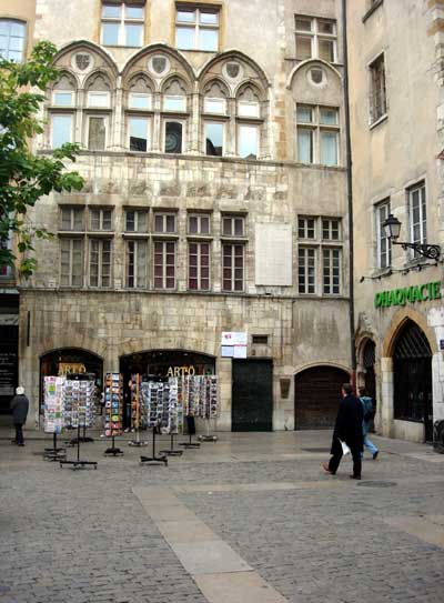 Maison Thomassin, place du Change, Vieux Lyon