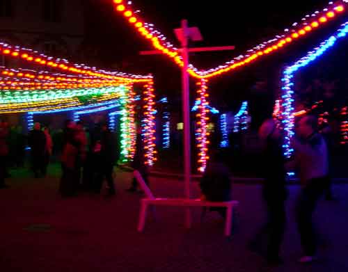 Animation Hôtel-Dieu par Alain Benini - Fête des lumières Lyon 2008