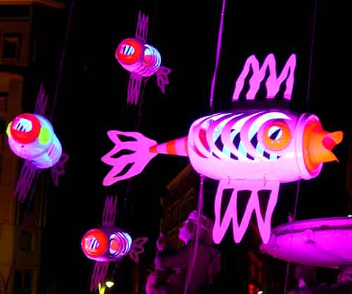 Fête des Lumières 2008 – Parcours de visite optimal et définitif