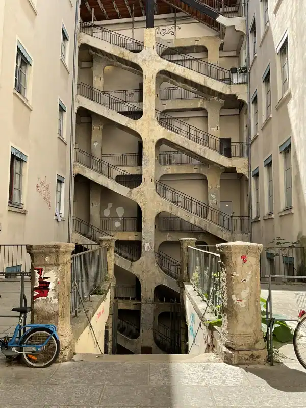 Croix-Rousse, les traboules de la soie