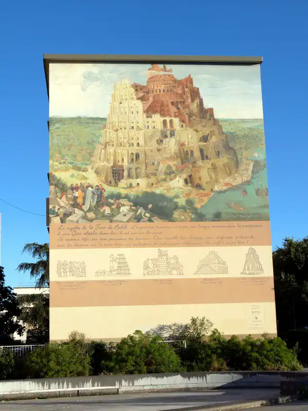 Murs peints du Musée Urbain Tony Garnier, Lyon - Fresque murale