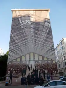 Murs peints du Musée Urbain Tony Garnier, Lyon - Fresque murale