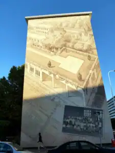 Murs peints du Musée Urbain Tony Garnier, Lyon - Fresque murale