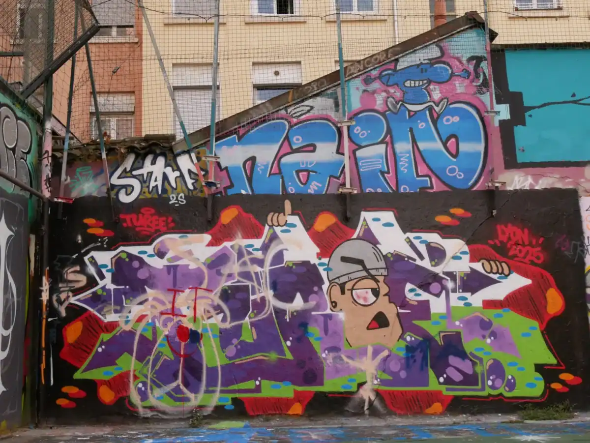 Street-art Lyon, rue Thévenet