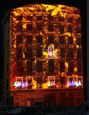 Dessine-moi... des lumières / Light Event - Fête des Lumières 2013 © Ville de Lyon (vue d'artiste)