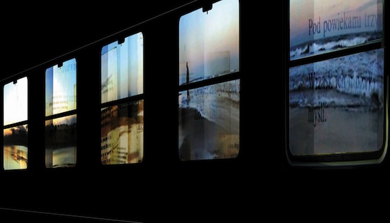 Voiture 21/Côté fenêtre / Milosh Luczynski - Fête des Lumières 2013 © Ville de Lyon