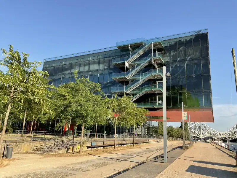 Bâtiment GL Events conçu par Odil Decq, Confluences, Lyon