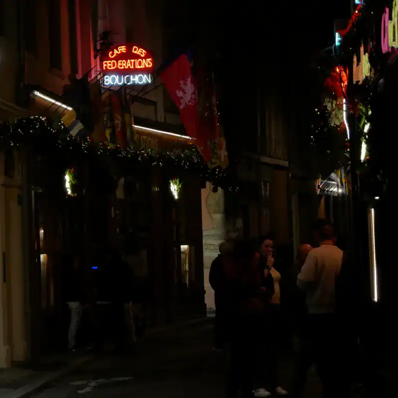 Cafe des Federations Lyon un bouchon de Lyon - gastronomie