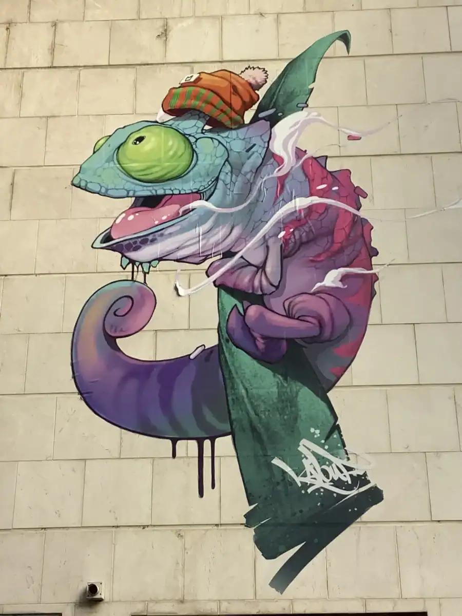 Kalouf, rue Bancel, septembre 2021, Lyon, street-art