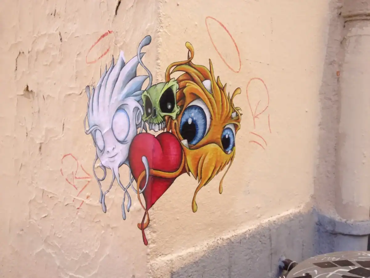 Œuvre de Cap Phi, octobre 2016, Rue Pizay, Lyon, street-art