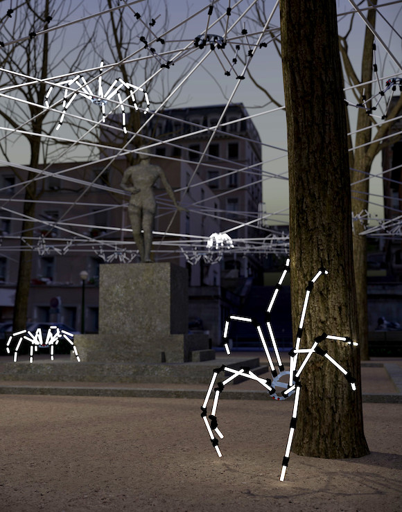 Spider Circus, Place Sathonay par le Groupe LAPS