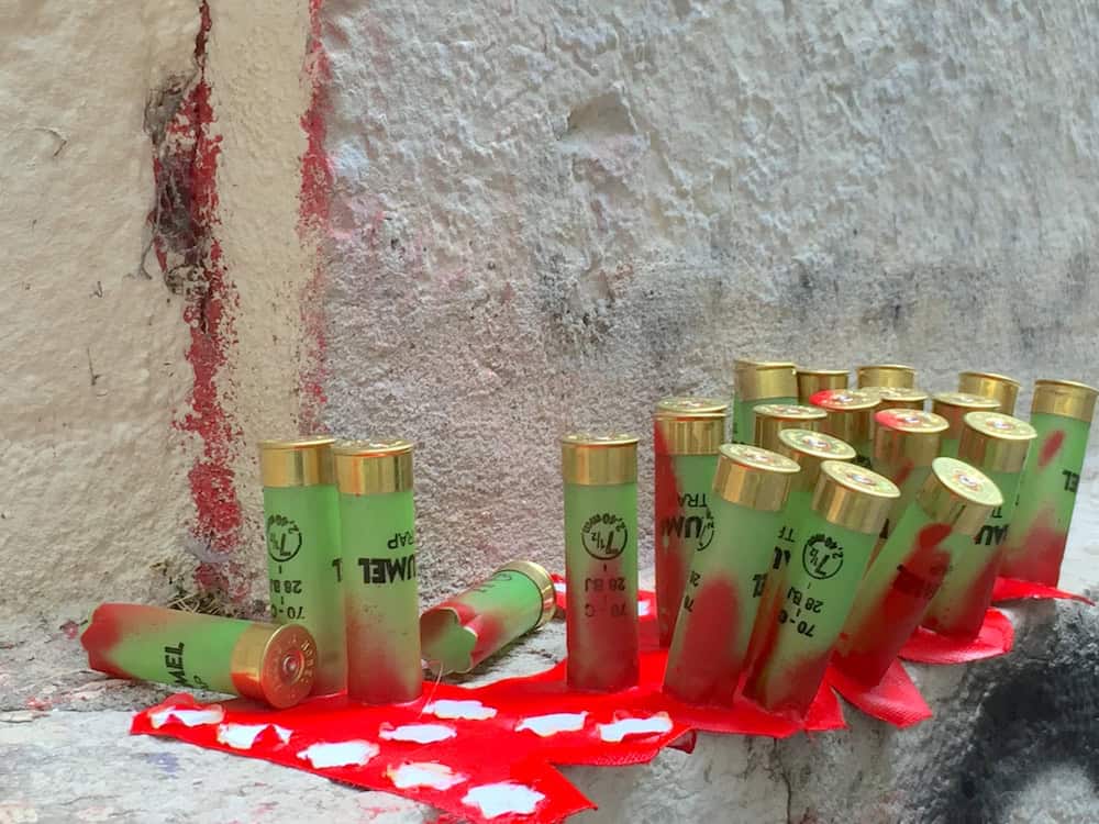 Le prix de la chasse - Street-artiste inconnu - Lyon, rue Mermet, 31 août 2018