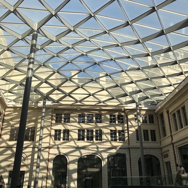 Grande verrière, cour du midi, Hôtel-Dieu, Lyon