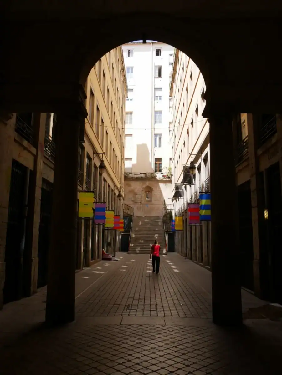 Passage Thiaffait pentes Croix-Rousse Lyon