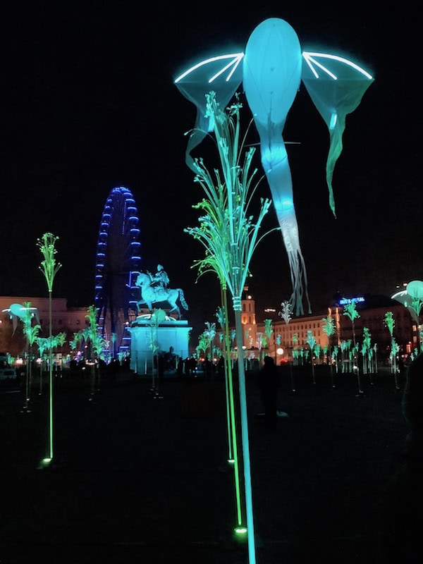 Place Bellecour, fête des lumières Lyon 2019