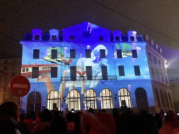 Gare Saint-Paul, animation de Flshka Design, fête des lumières Lyon 2019