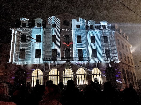 Fête des lumières Lyon 2019, Gare Saint-Paul