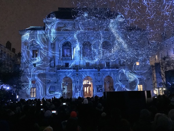 Théâtre des Célestins, fête des lumières Lyon 2019