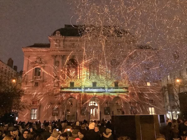 Théâtre des Célestins, fête des lumières Lyon 2019