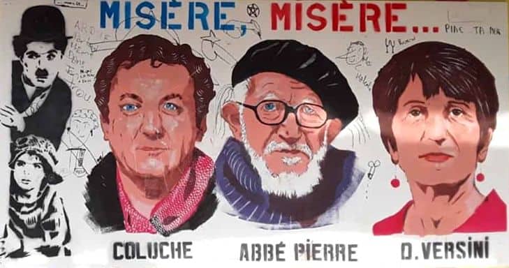 Galerie de 4 portraits par Jalb38, street art Lyon