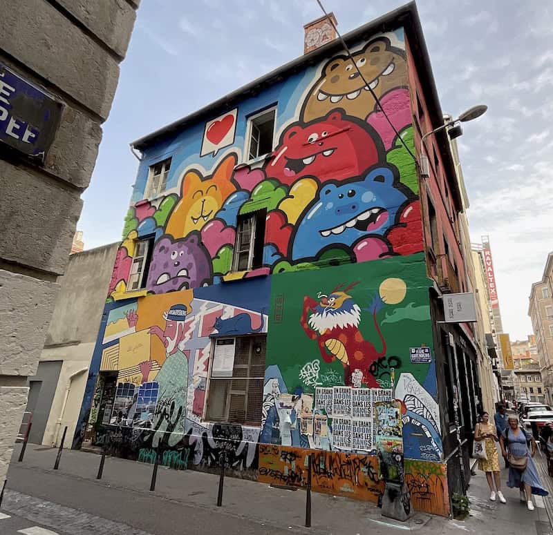 Birdy Kids, taverne Gutenberg, rue de l'Epée, Lyon, street-art, 2016