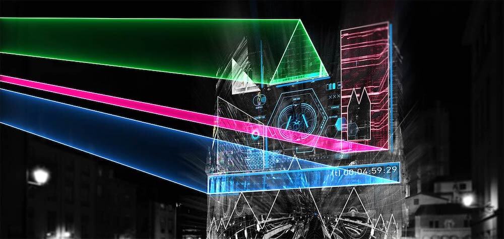 Fete des lumieres Lyon 2023, Simulation artistique : projet de Ruestungsschmie.de pour la cathédrale Saint-Jean