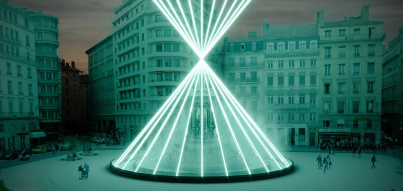 Fete des lumieres Lyon 2023 - L'écrin des Jacobins (simulation), 1024 Architecture