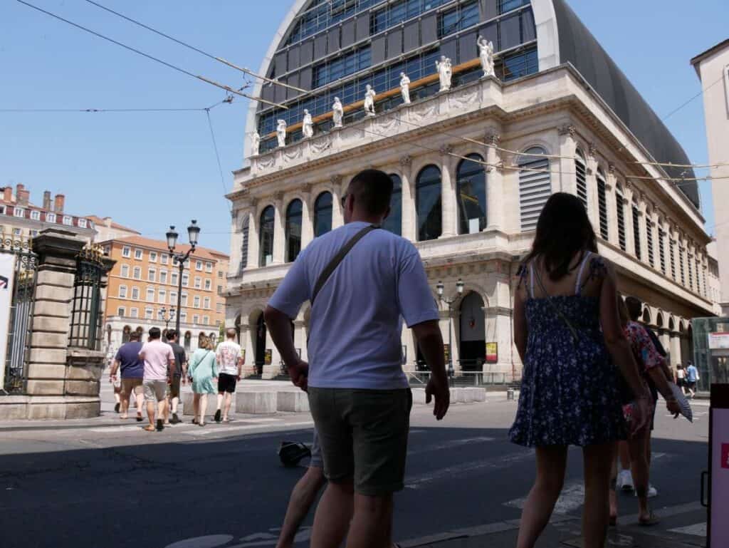 Opéra de Lyon, rebâti par Jean Nouvel