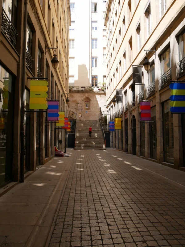 Passage Thiaffait pentes Croix-Rousse Lyon