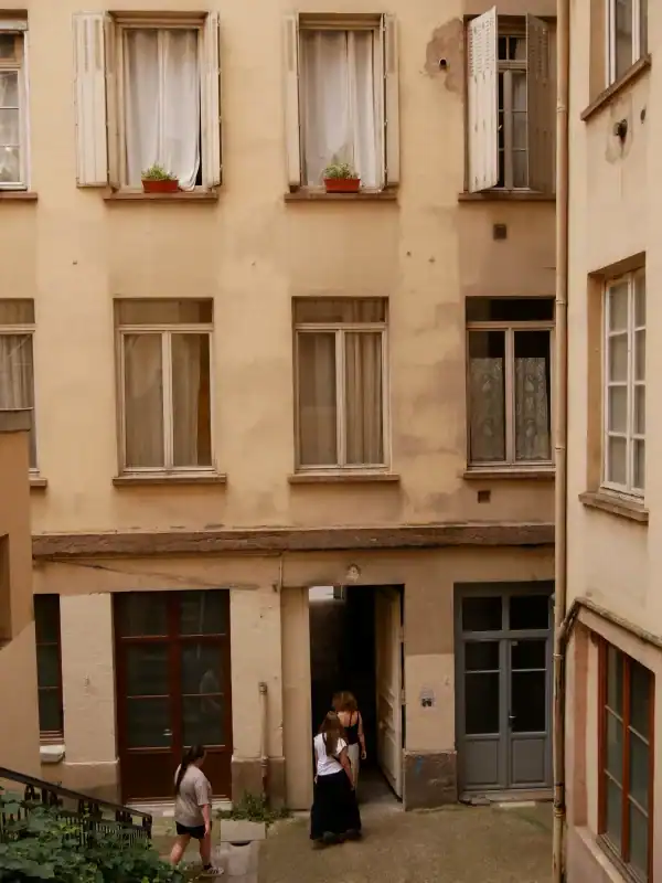 Entre 2 traboules, pentes Croix-Rousse Lyon