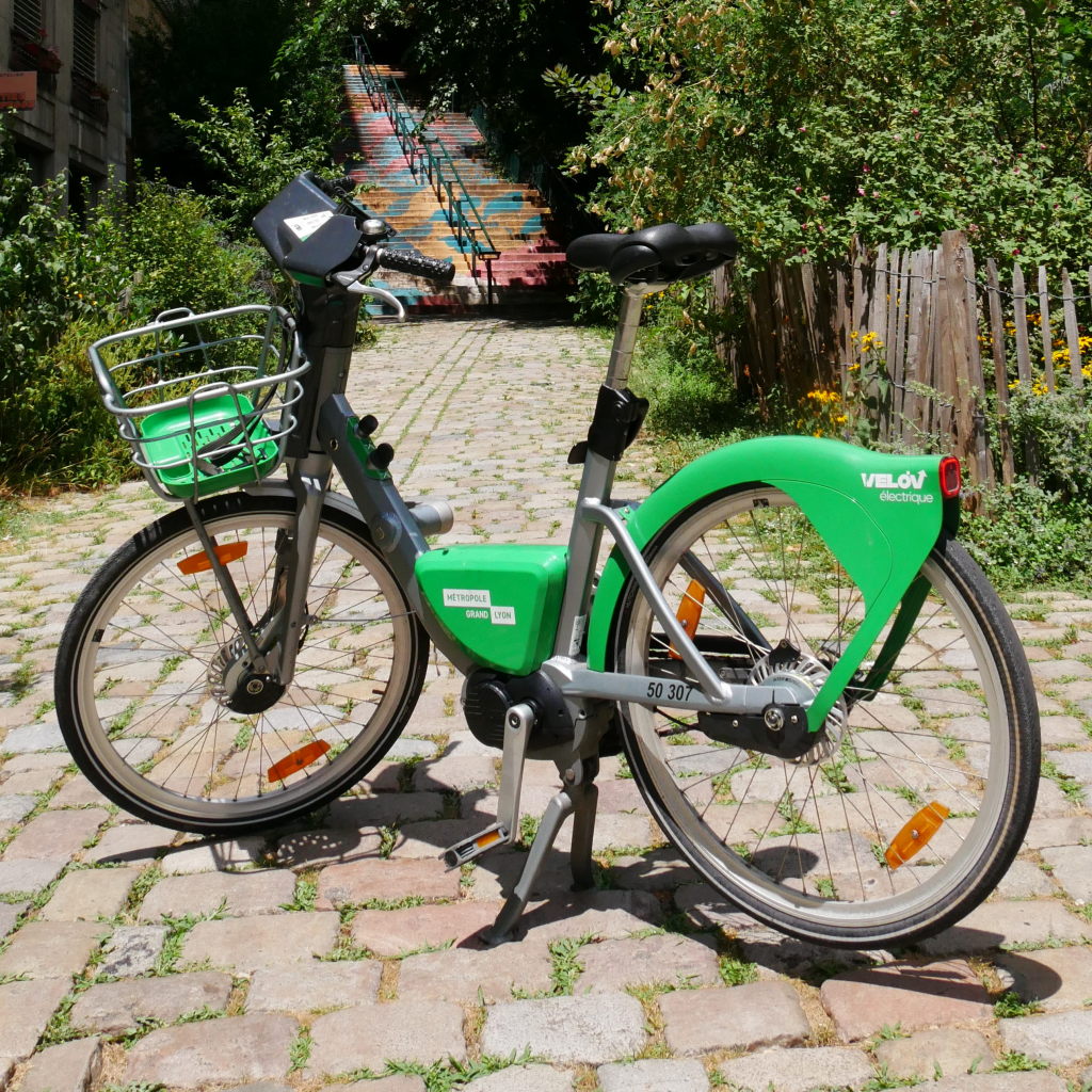 Vélo'v Lyon, service en libre service
