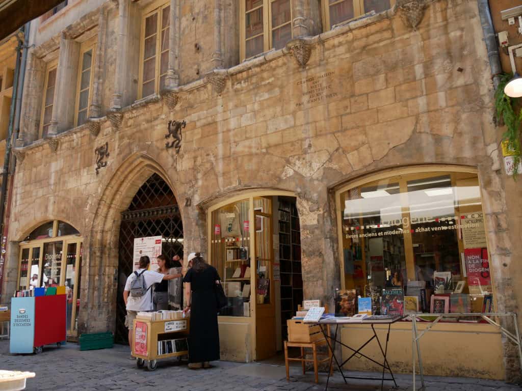 Librairie Diogene, Rue Saint-Jean, Vieux Lyon