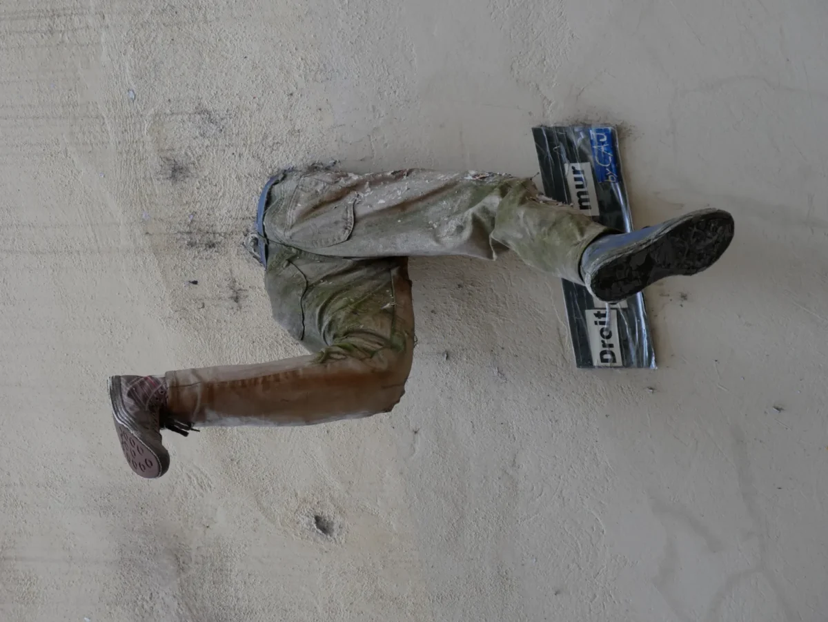 Droit dans le mur, Street-art Lyon