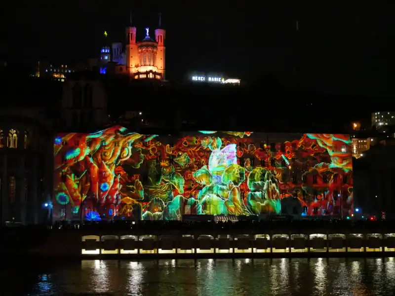 Fete des lumieres Lyon 2025