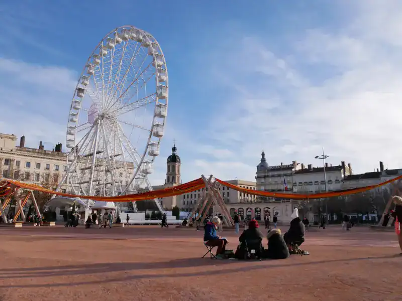 La grande roue, place Bellecour, Lyon