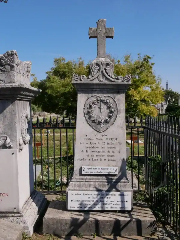 Cimetiere de Loyasse - Tombe de Pauline Jaricot - Lyon
