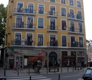 Le mur des Lyonnais