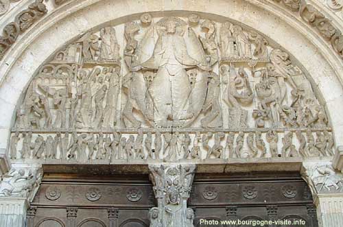 Tympan de la cathédrale d'Autun, sommet de l'art roman