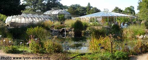 Petites serres du jardin botanique du Parc de la Tête d'Or, Lyon