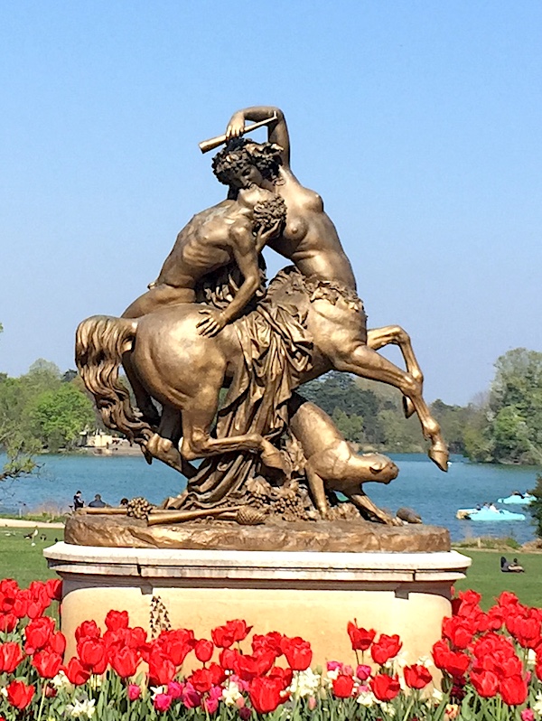 Statue La Centauresse et le Faune (1849), Augustin Courtet, Parc de la Tête d'Or