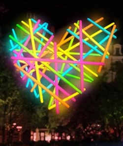 Fête des lumières - Vue d'artiste de Corazon, d'Agatha Ruiz de la Prada