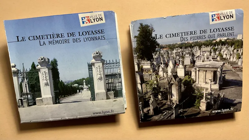 Livrets de visite du cimetière de Loyasse