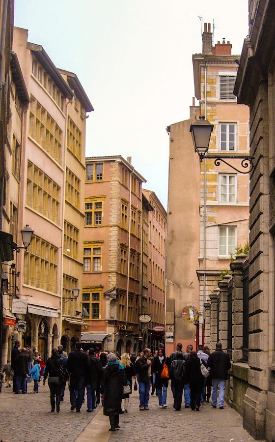Rue Saint-Jean, Vieux Lyon - Photo Lyon-visite.info