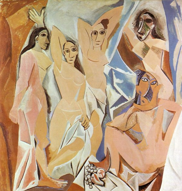 Les demoiselles d avignon, Picasso