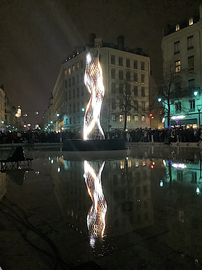 La fête des lumières à Lyon