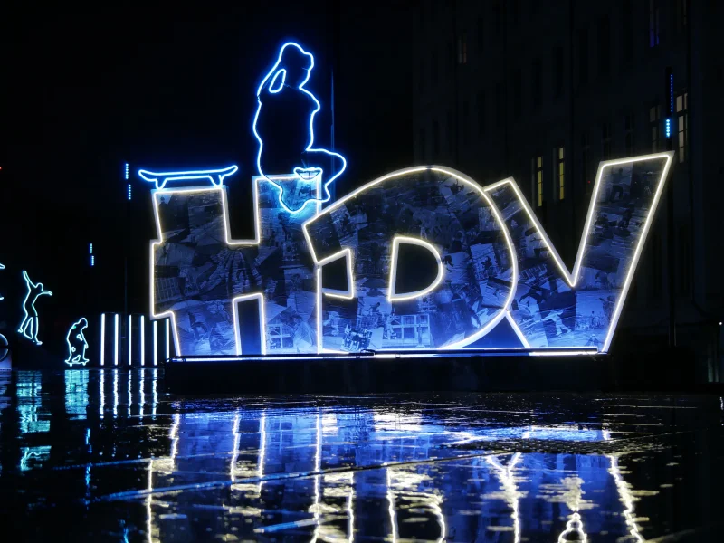 HDV 40 ans de skate à Lyon - Fête des lumières 2025, Lyon